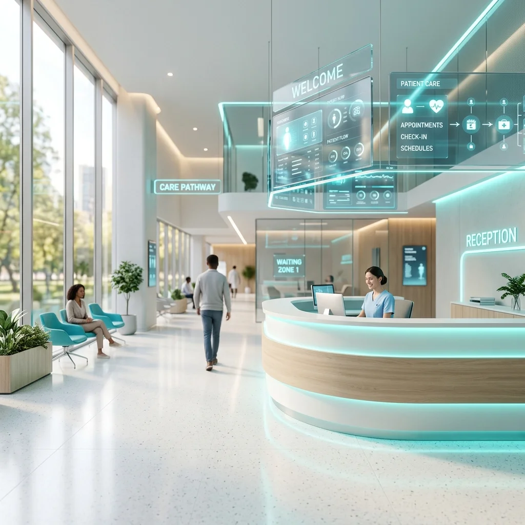 Clinic AI Bright Background